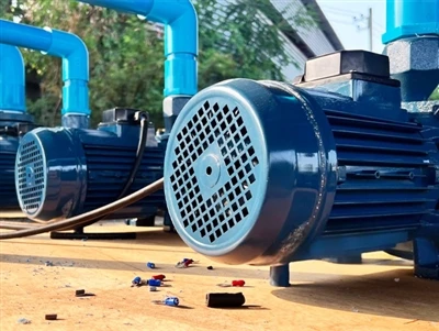 What are the functions and advantages of electric fire motor driven pump control