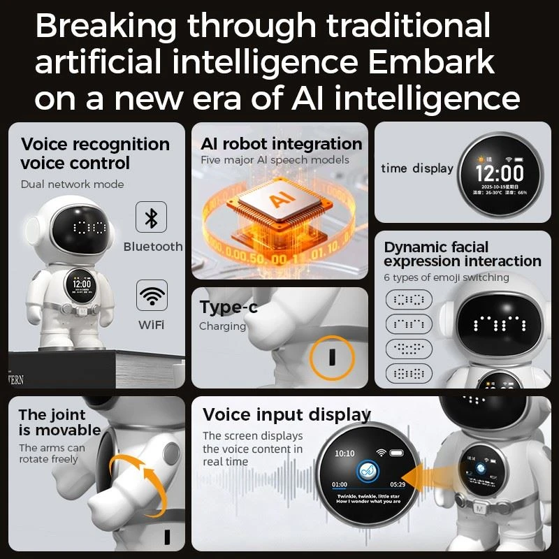 Smart Interactive Educational AI Robot Toy factory